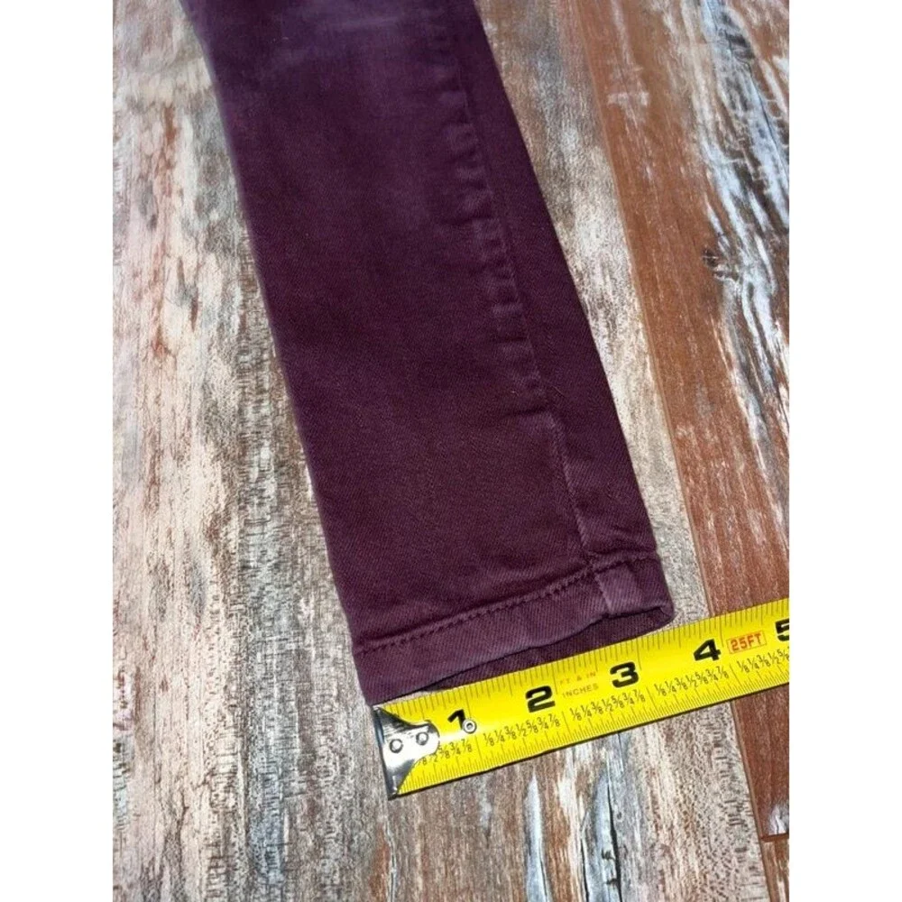 Girl’s Zara Kids Burgundy Jeans Size 5